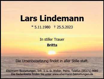 Lars Lindemann