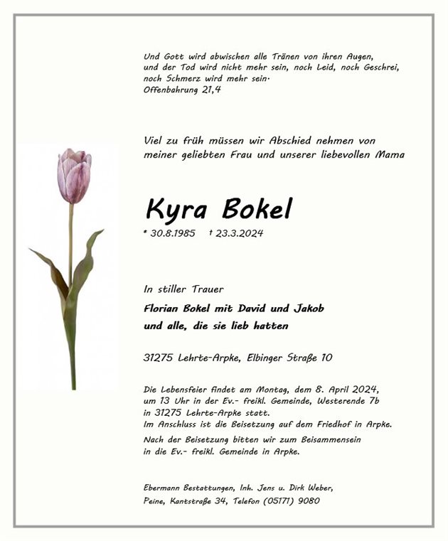 Kyra Bokel