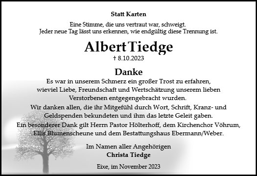 Albert Tiedge