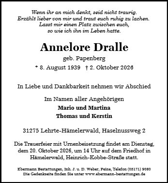 Annelore Dralle