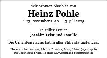 Heinz Pohle