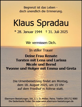 Klaus Spradau