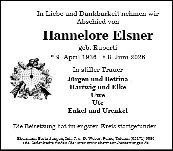 Hannelore Elsner