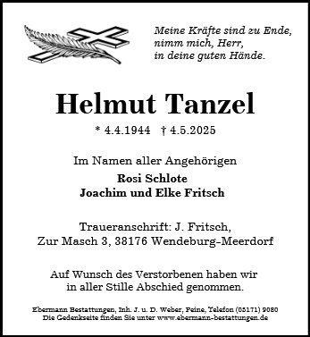 Helmut Tanzel