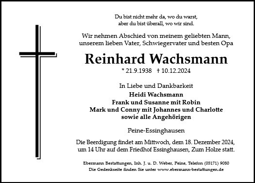 Reinhard Wachsmann