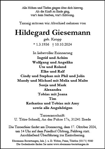 Hildegard Giesemann