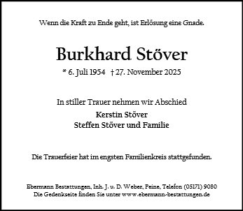 Burkhard Stöver
