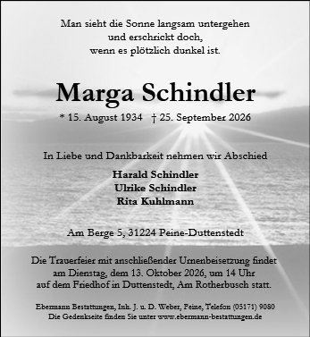 Marga Schindler