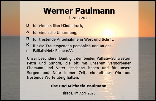 Werner Paulmann