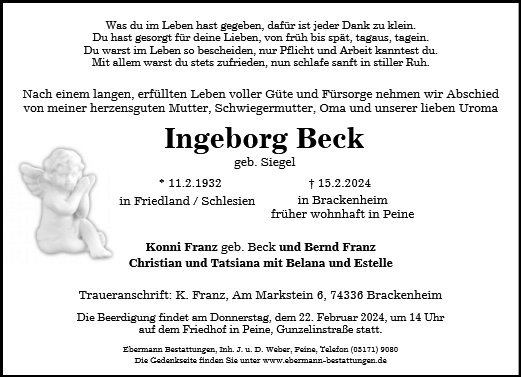Ingeborg Beck