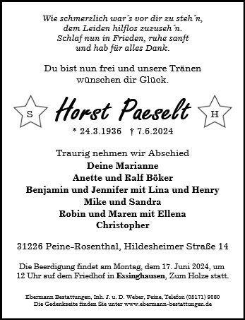 Horst Paeselt