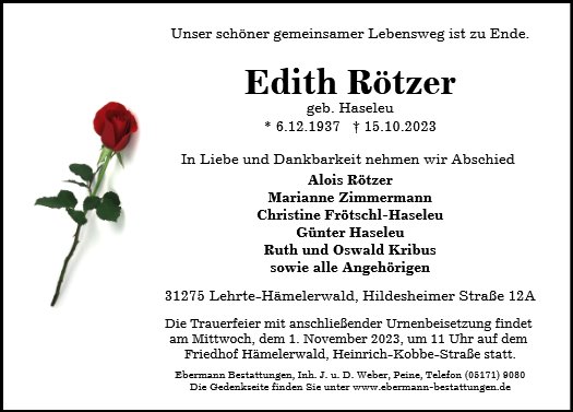 Edith Rötzer