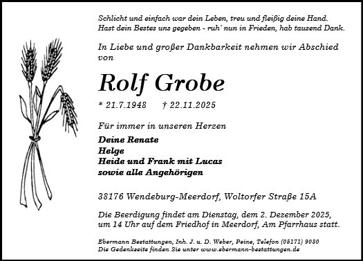 Rolf Grobe