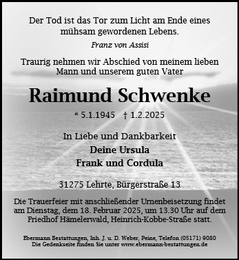 Raimund Schwenke