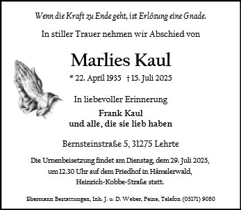 Marlies Kaul
