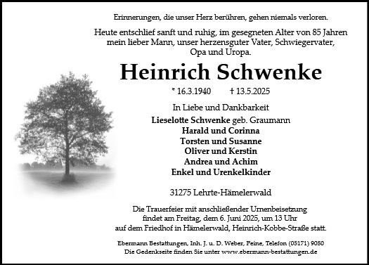 Heinrich Schwenke