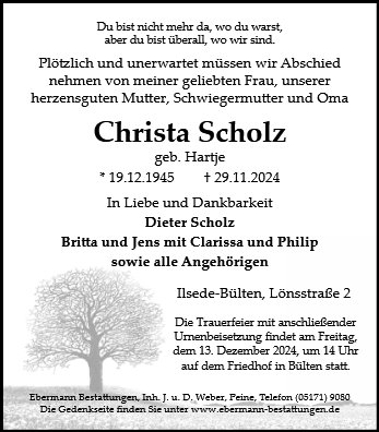 Christa Scholz