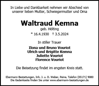 Waltraud Kemna