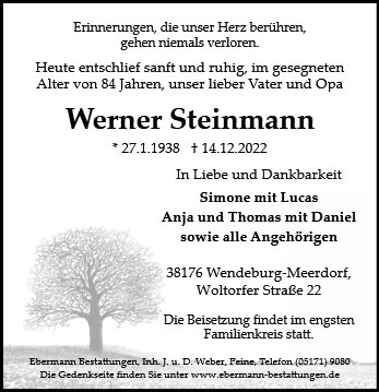 Werner Steinmann