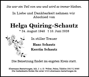 Helga Quiring-Schautz