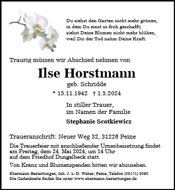 Ilse Horstmann