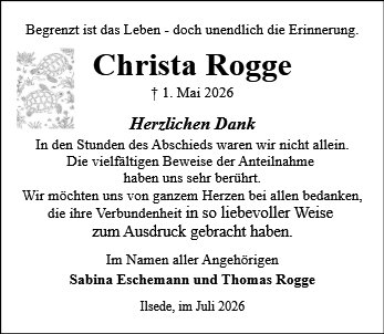 Christa Rogge