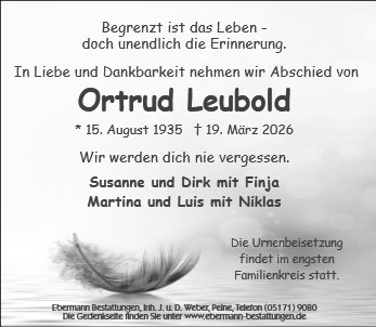 Ortrud Leubold