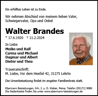 Walter Brandes