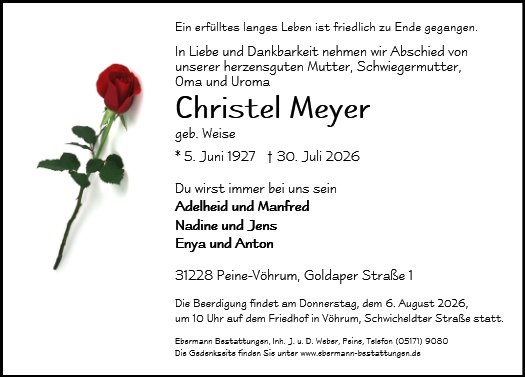 Christel Meyer