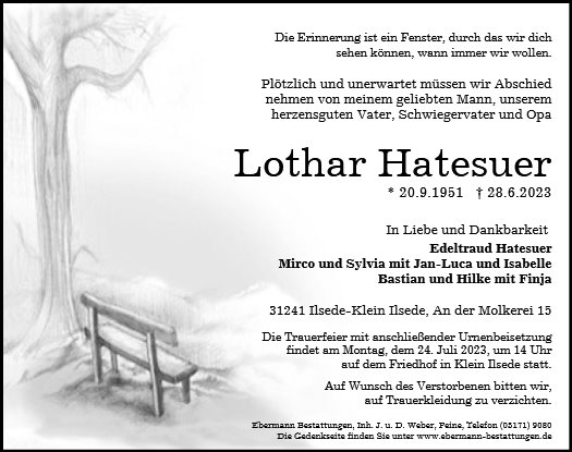 Lothar Hatesuer