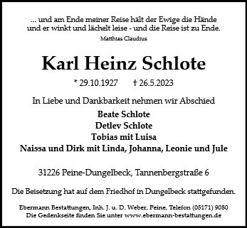 Karl Heinz Schlote