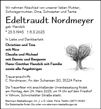 Edeltraudt Nordmeyer