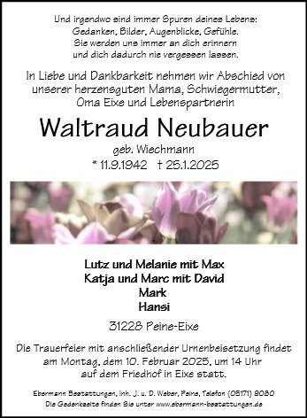 Waltraud Neubauer