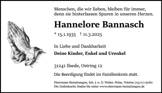 Hannelore Bannasch