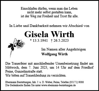 Gisela Wirth