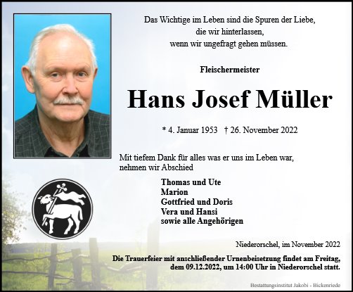 Hans Josef Müller
