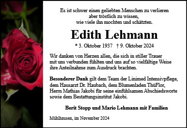 Edith Lehmann