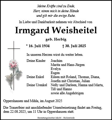 Irmgard Weisheitel