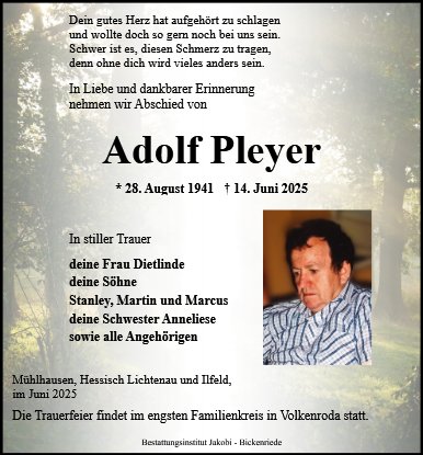 Adolf Josef Pleyer