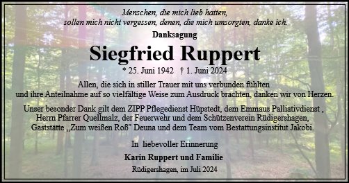 Siegfried Ruppert