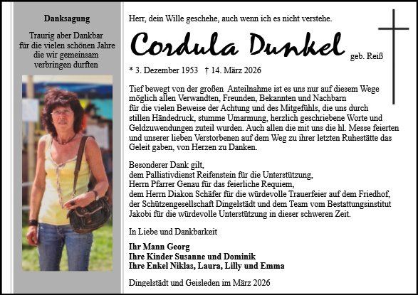 Cordula Dunkel