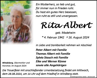 Rita Albert