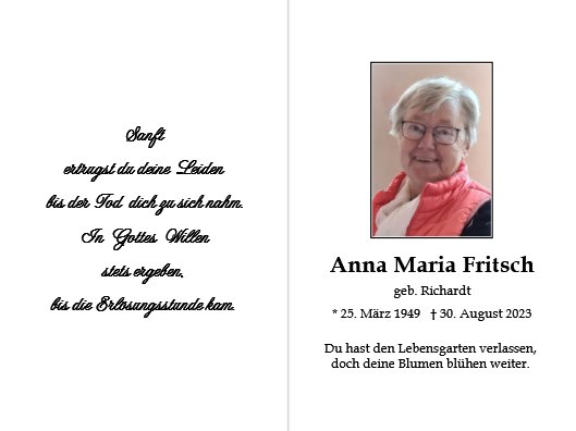 Anna Maria Fritsch