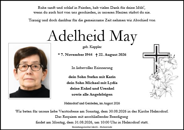 Adelheid May