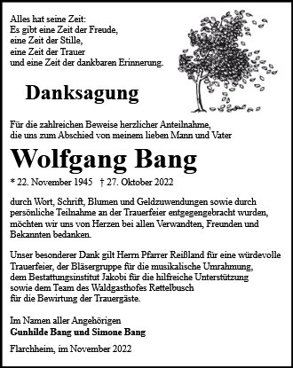 Wolfgang Bang
