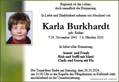 Karla Burkhardt