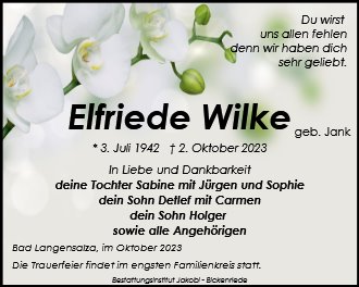 Elfriede Wilke