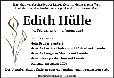 Edith Hülle