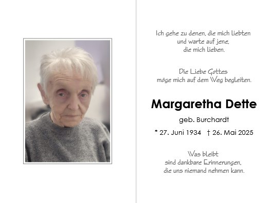Margaretha Dette