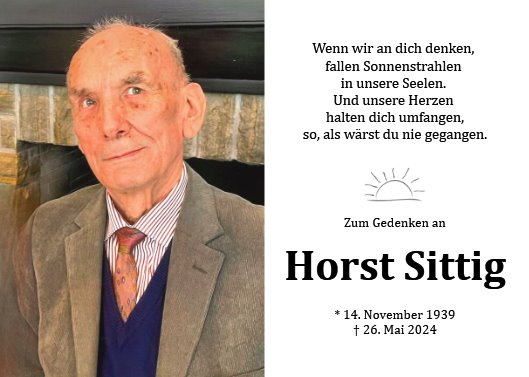 Horst Sittig